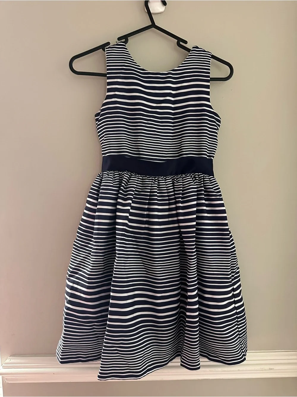 Gymboree Navy and White Dress size 10